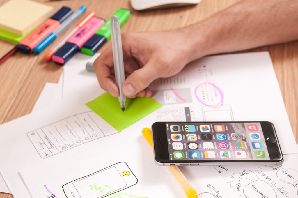 Illustration of rethinking experience system tools with innovative user interface design