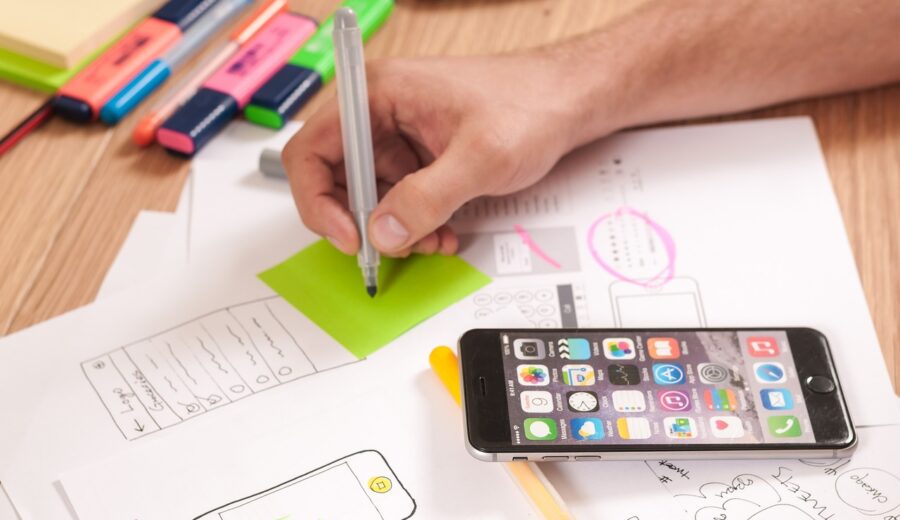 Illustration of rethinking experience system tools with innovative user interface design